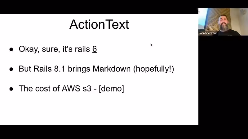 What's new in Rails 8 - John Sherwood - YouTube