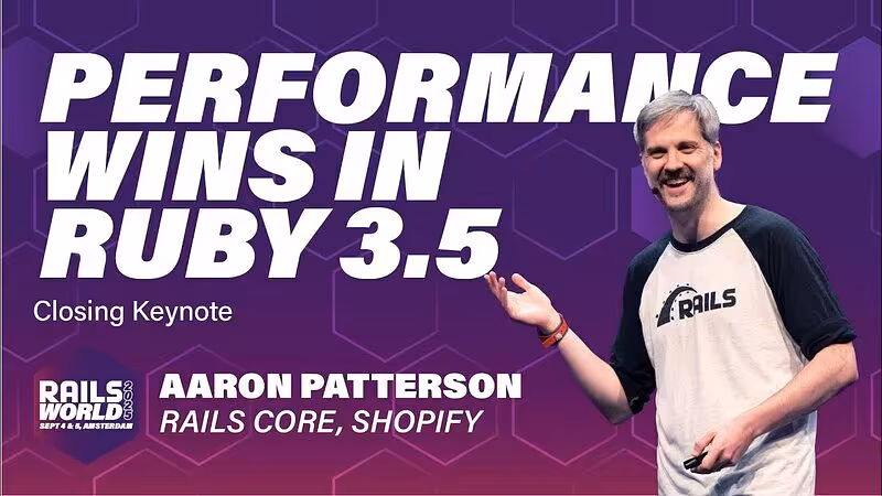 Aaron Patterson - Rails World 2025 Closing Keynote - YouTube
