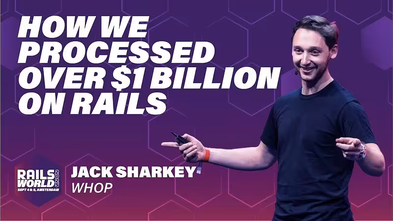 Jack Sharkey - The $1B Rails Startup: Scaling from 0 to Unicorn in Four Years - YouTube