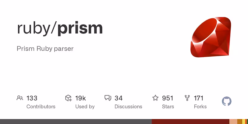 ruby/prism: Prism Ruby parser