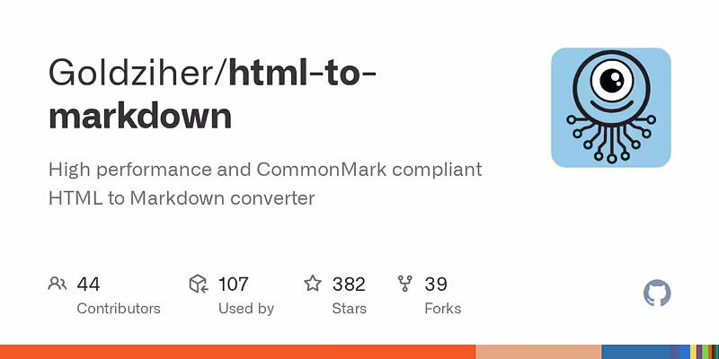 html-to-markdown/packages/ruby/README.md at main · Goldziher/html-to-markdown