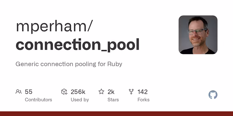 mperham/connection_pool: Generic connection pooling for Ruby