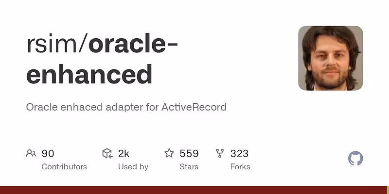 rsim/oracle-enhanced: Oracle enhaced adapter for ActiveRecord