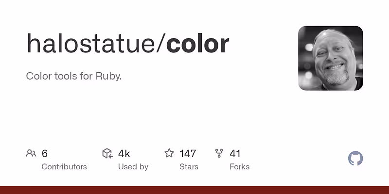 halostatue/color: Color tools for Ruby.