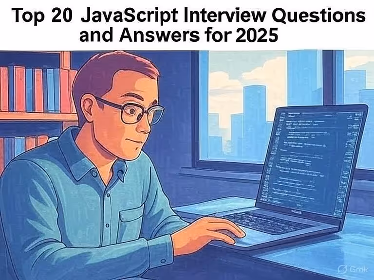 🧠 Top 20 JavaScript Interview Questions and Answers for 2025