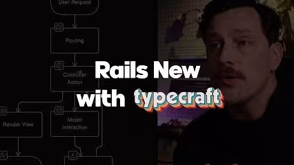 Rails New, a beginner's Ruby on Rails tutorial with Typecraft - YouTube