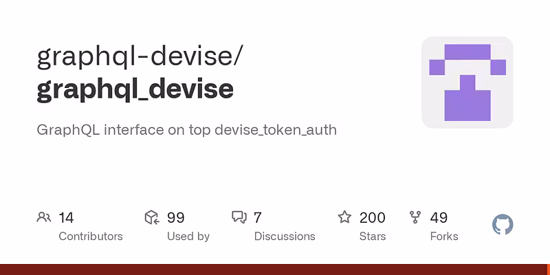 graphql-devise/graphql_devise: GraphQL interface on top devise_token_auth