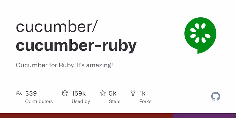cucumber/cucumber-ruby: Cucumber for Ruby. It's amazing!