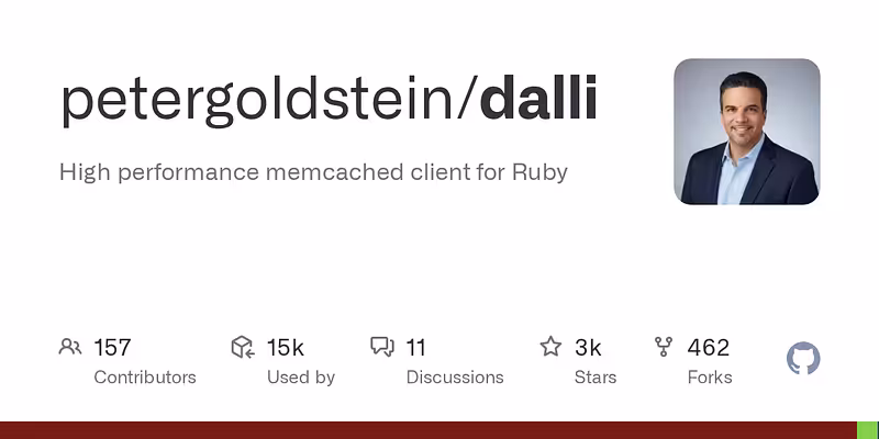 petergoldstein/dalli: High performance memcached client for Ruby