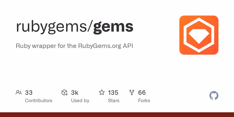 rubygems/gems: Ruby wrapper for the RubyGems.org API