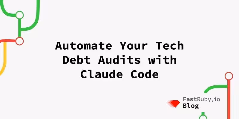 Automate Tech Debt Audits with Claude Code