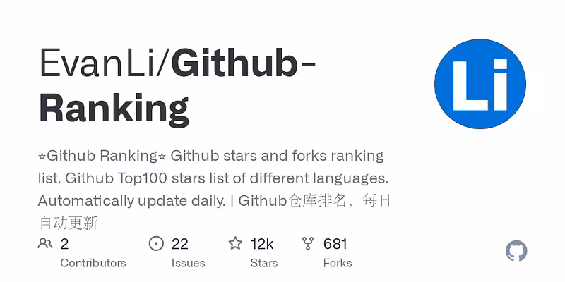 Github-Ranking/Top100/Ruby.md at master · EvanLi/Github-Ranking